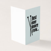 Nog één rij - kaart (Buitenkant)