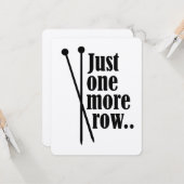 Nog één rij - kaart (Voorkant / Achterkant in situ)