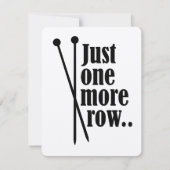 Nog één rij - kaart (Voorkant)