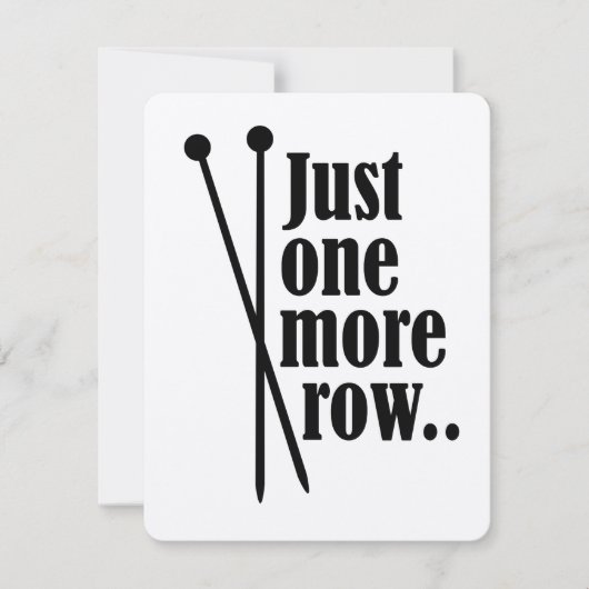 Nog één rij - kaart (Voorkant)