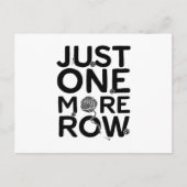 Nog een rij | Knitter Gift Briefkaart (Voorkant)
