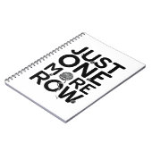 Nog een rij | Knitter Gift Notitieboek (Linkerzijde)