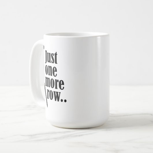 Nog één rij - koffiemok (Voorkant links)