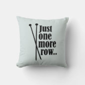 Nog één rij - kussen (Voorkant)