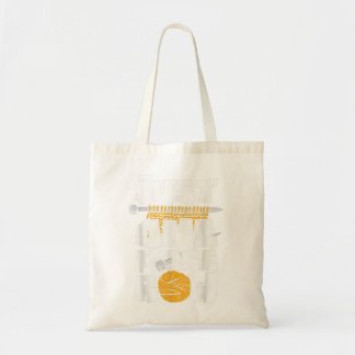 Nog één rij - nitter Crocheting Cr Tote Bag