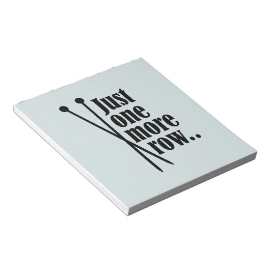 Nog één rij - notitieblok (Schuin)