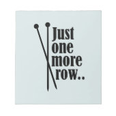 Nog één rij - notitieblok (Voorkant)