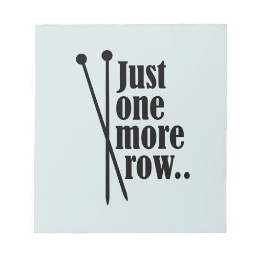 Nog één rij - notitieblok (Voorkant)