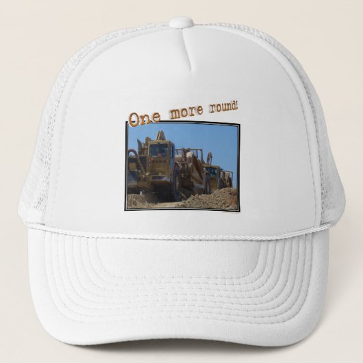 Nog een ronde! trucker pet (Voorkant)