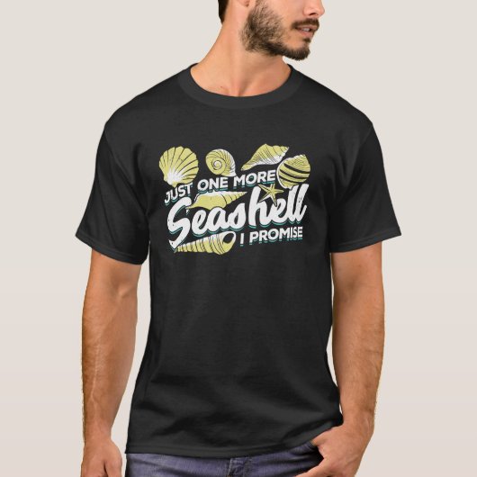 Nog één Seashell die ik beloof T-shirt (Voorkant)