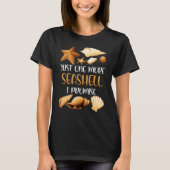 Nog één Seashell ik beloof Beach Summer Tri T-shirt (Voorkant)