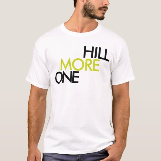 Nog een Shirt met een heuvelbaan (Voorkant)