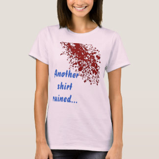Nog een shirt verpest