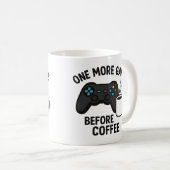 "Nog een spel voor de koffie" Gaming Mok (Voorkant rechts)