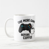 "Nog een spel voor de koffie" Gaming Mok (Links)
