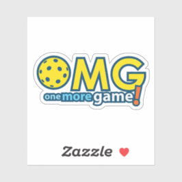 Nog een spelletje Pickleball Sticker