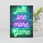 Nog één spelletje spelen bedankkaart (Staand voorkant)