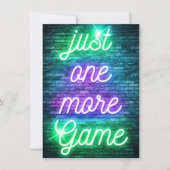 Nog één spelletje spelen kaart (Voorkant)