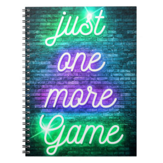 Nog één spelletje spelen notitieboek