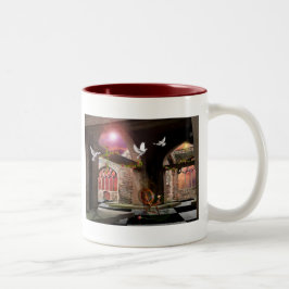 Nog een sprookje... tweekleurige koffiemok