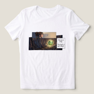 Nog één stap het licht is net voor Manga Cave Tri-Blend Shirt
