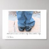 Nog een stap poster (Voorkant)