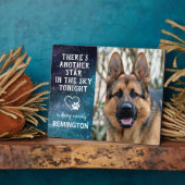 Nog een ster in de lucht - Aangepaste herinnering  Fotoplaat (Zijkant)