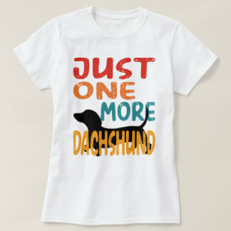 Nog een teckel t-shirt