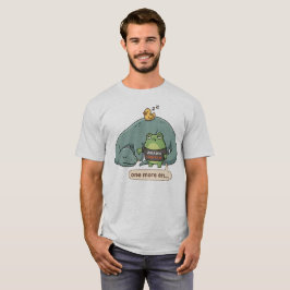 Nog één tijdperk Jurassische sarcasme kikker dinol T-shirt