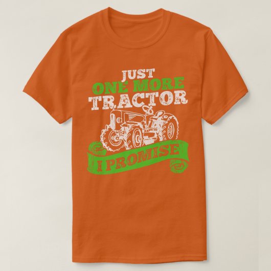 Nog een tractor die ik de boer beloof t-shirt (Design voorkant)