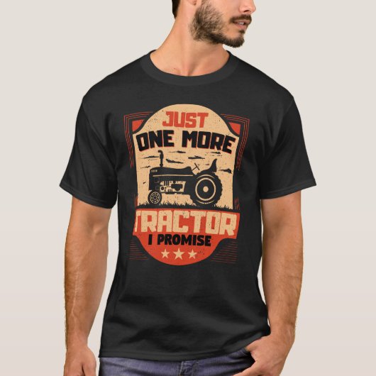 Nog een tractor die ik noem: Funny Farmer Gift T-shirt (Voorkant)