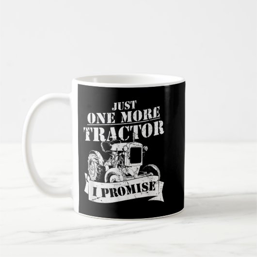 Nog een tractor die ik noem: Funny Farmer Koffiemok (Links)