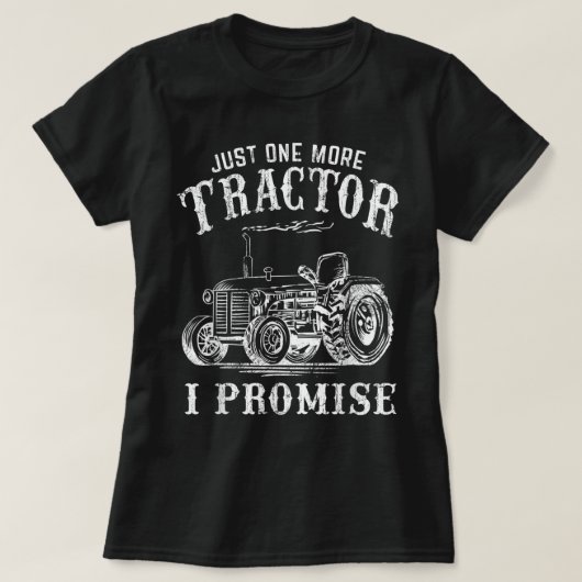 Nog een tractor die ik noem: grappig  Boerderij T-shirt (Design voorkant)