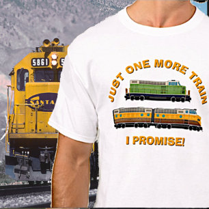 Nog een trein, beloof ik. Diesellocomotieven T-shirt