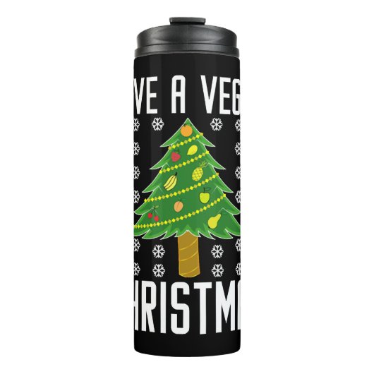 Nog een veganistische kerst thermosbeker (Voorkant)