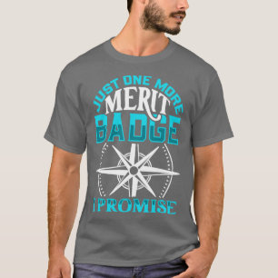 Nog één verdienste badge scouting t-shirt