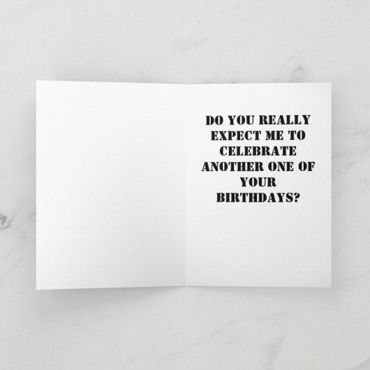 Nog een verjaardag? kaart (Binnen)