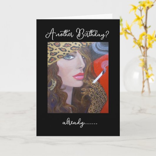 Nog een verjaardag kaart (Gele Bloem)