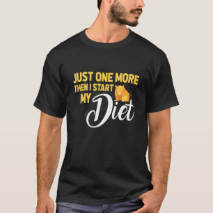 Nog een voordat ik begin met mijn diet Hamster-eig T-shirt