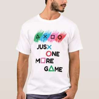 Nog één wedstrijd wit t-shirt