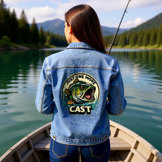 Nog één worp Baarsvissen Denim Jacket