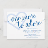 Nog eentje om te adoreren | Klassieke blauwe nieuw Kaart (Voorkant)