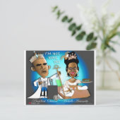 Nog geen koning briefkaart (Staand voorkant)