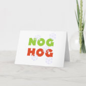 Nog Hog Feestdagen Kaart (Voorkant)
