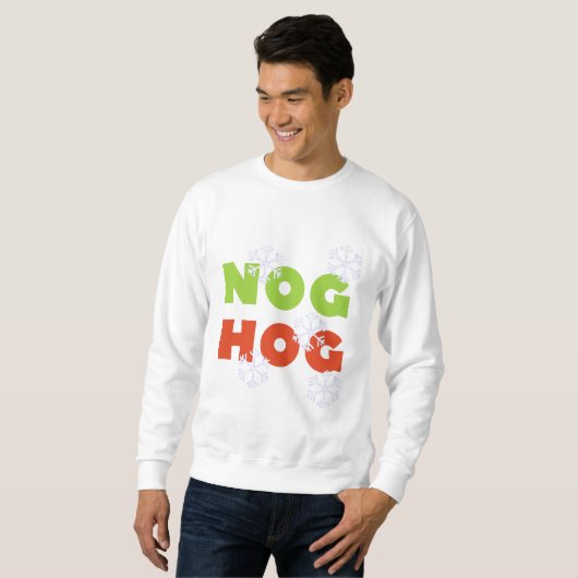 Nog Hog Holiday Tshirts en Gifts (Voorkant volledig)