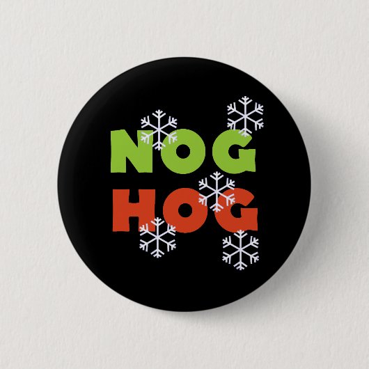 Nog Hog Ronde Button 5,7 Cm (Voorkant)