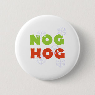 Nog Hog Ronde Button 5,7 Cm