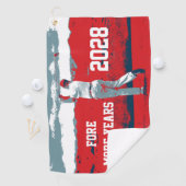 Nog jaren Donald Trump 2024 Golfhanddoek (Insitu)