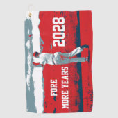 Nog jaren Donald Trump 2024 Golfhanddoek (Voorkant)