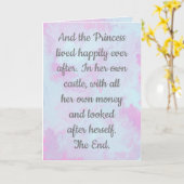 Nog lang en gelukkig, echtscheidingskaart. kaart (Gele Bloem)